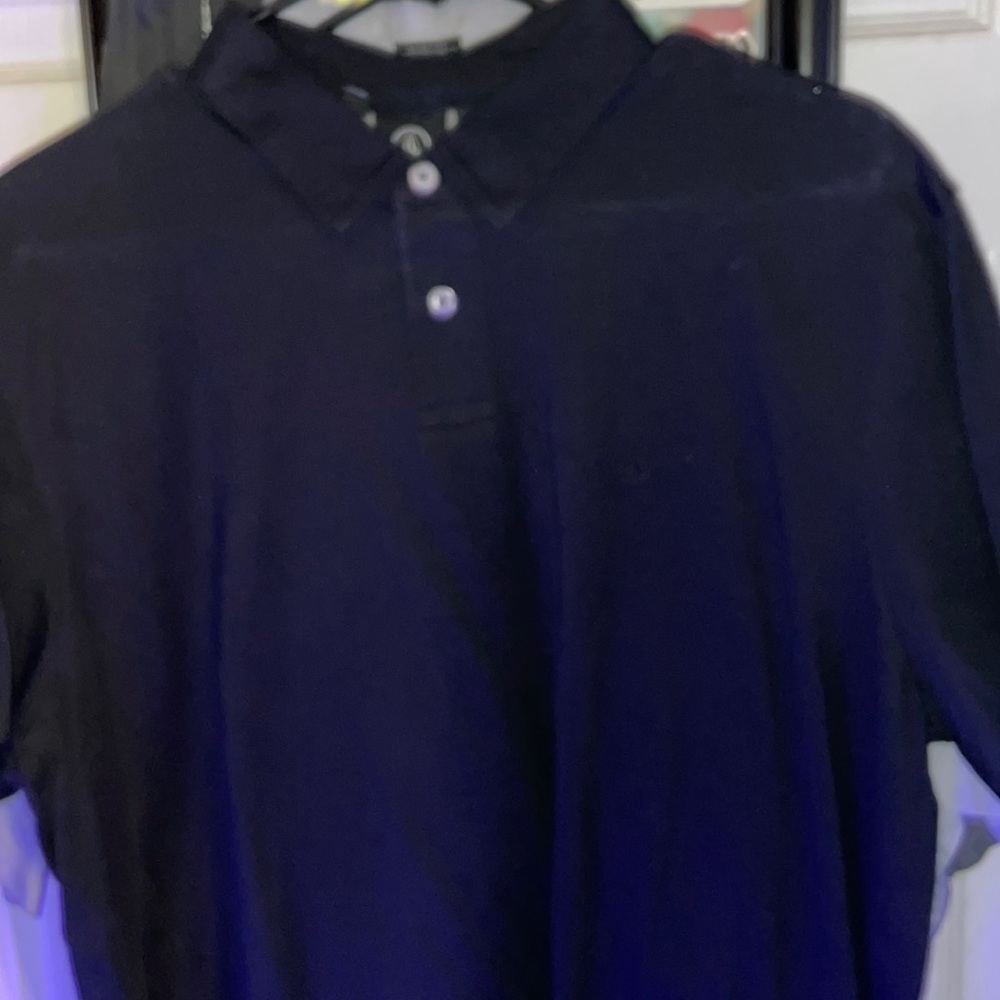 Black Volcom Polo shirt size XL
